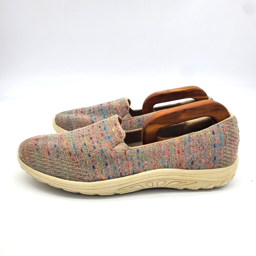 Skechers Relaxed Fit Reggae Fest Wicker SlipOn Shoes Size 11